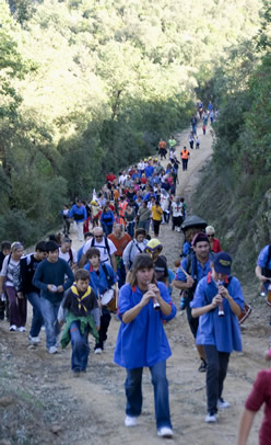 pujada al castell